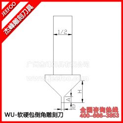 杰峰軟硬包倒角雕刻刀軟硬包背景墻移門(mén)雕刻刀彩繪刀一體開(kāi)槽刀WU